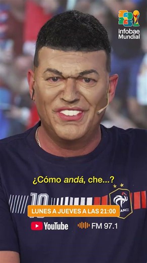 MBAPPÉ with TINELLI: The GREETING to INFOBAE and a WORLD CUP PREDICTION