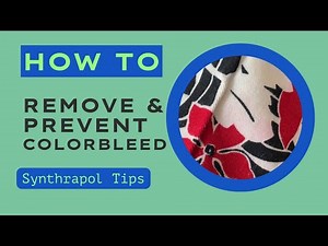 How to remove and prevent colorbleed. A beginner’s guide to synthrapol and correcting color run