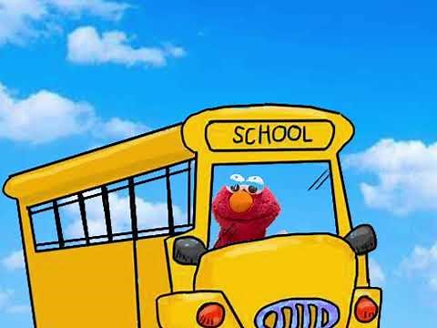 Sesame Street elmo school bus part 2