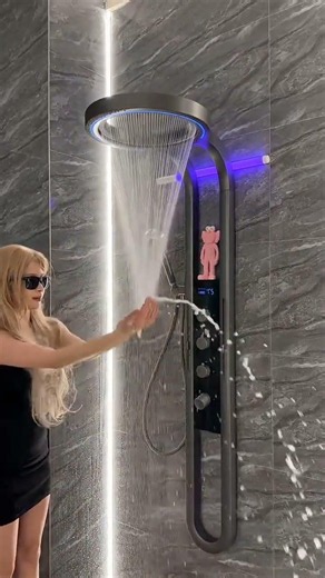 1️⃣ Nordic Rainfall LED Wall Smart Shower System – Hotel Shower at Home ( # 3070 )