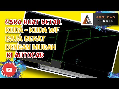 HOW TO CREATE DETAILED HEAVY WF STEEL ROOF CUTTING IN AUTOCAD