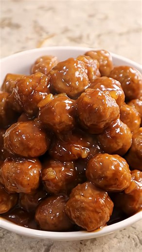 Easy pineapple BBQ meatballs