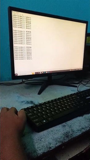 10 April 2026 Mr Subhrasomajit with father Hemanta Behera at computer room