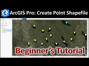 How to Create Point Shapefile in ArcGIS Pro | Beginner’s Tutorial