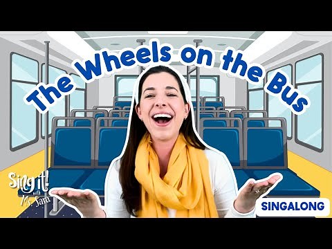 Ms. Sara Sings the Wheels on the Bus | Baby Songs | First Words | Nursery Rhymes for Kids