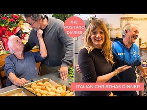 A STORMY ITALIAN CHRISTMAS & DINNER FOR 18!