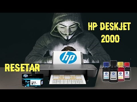 Como Resetar Impressora HP Deskjet 2000 (HP 120)