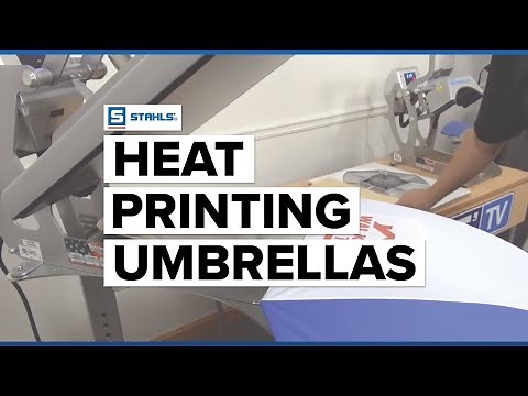 How to Create Custom Personalized Umbrellas with a Heat Press