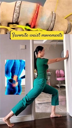 Suffering from Back tension? Try this simple stretch to relieve pain and relax your muscles.#stretch