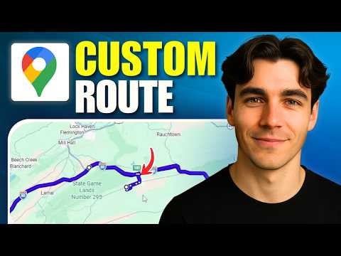 How To Make A Custom Route In Google Maps (Tutorial 2026)