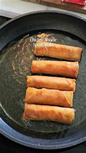 Crispy Chicken Spring Rolls Recipe (Freezer Friendly!)