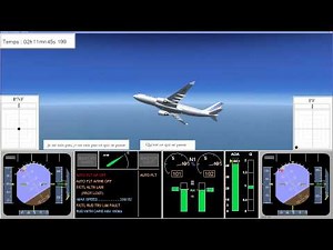 Vol AF 447 - Rio-Paris - animation