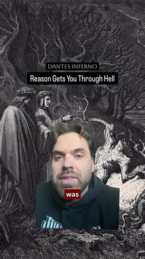 Reason can only get you so far #dantesinferno #literature #myth #symbol