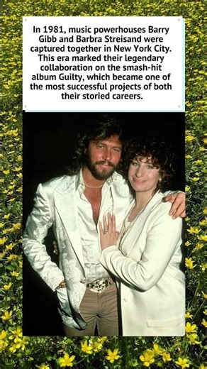Barry Gibb and Barbra Streisand: 1981 NYC 🎤