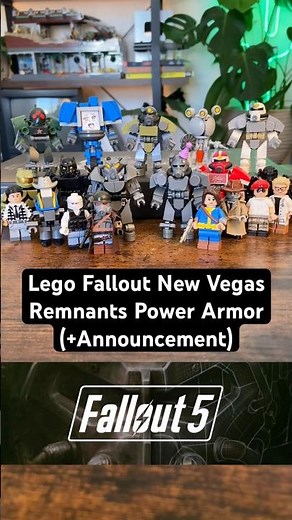 Attempting PERFECT Lego Fallout New Vegas Remnants Power Armor #lego #fallout #fallout5