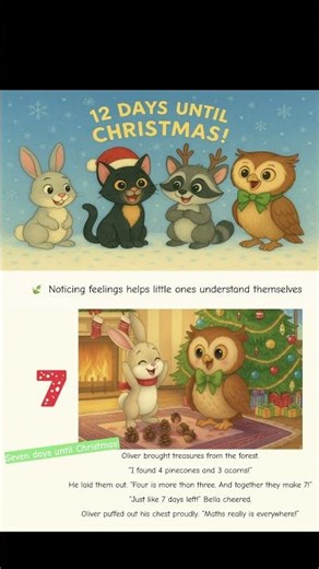 Simple Addition for Preschool | Nature Math Activities | Forest Treasures Story