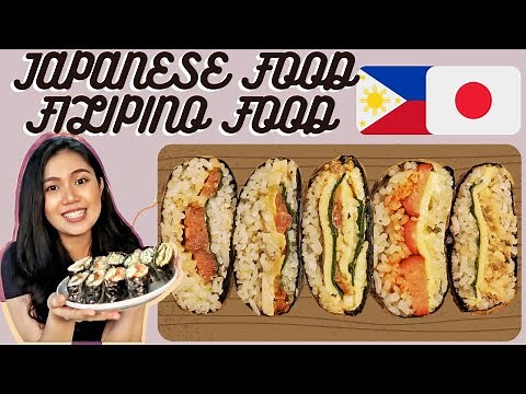 FILIPINO JAPANESE FUSION | Cooking Onigirazu