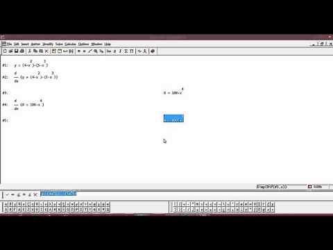 Derive 6 | Derivadas| Como derivar