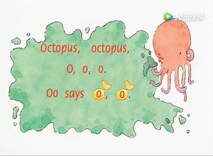 phonics 字母Oo-- 关于字母o的chant