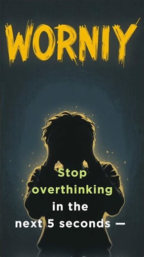 Stop Overthinking in the Next 5 second #darkpsychology #psycholgyfacts #overthinking