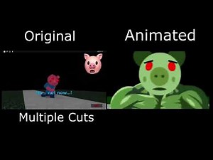 ROBLOX PIGGY DISTORTED MEMORY Comparison (Original And Animated Versions)