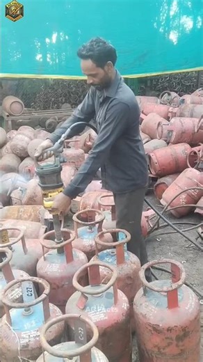 Gas cylinder recycle process || By AG Facts