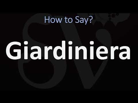 How to Pronounce Giardiniera? (CORRECTLY)