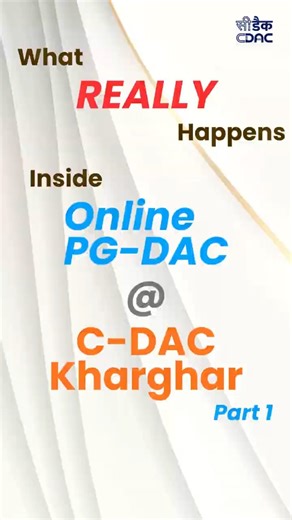 Is Online at CDAC Kharghar Actually BETTER? YES, and Here’s Why! | PGCP-AC