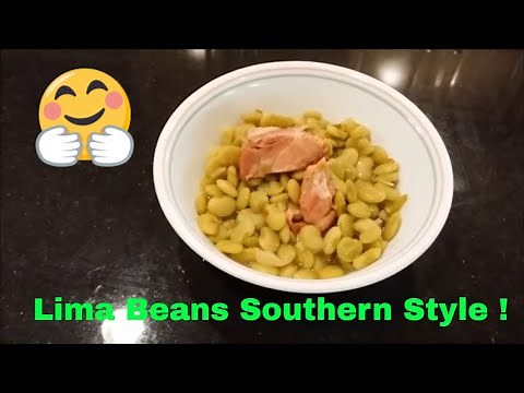 Lima Beans Creamy Southern Style