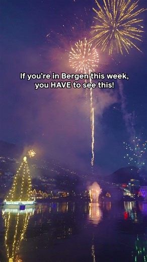 Lysfesten (Festival of Lights) is one of the most popular events in Bergen before Christmas. Every year around 20.000 people gather at Festplassen in the city centre to celebrate the start of the festive season. This year Lysfesten takes place on 16 November 🎄 🎆 | visitBergen