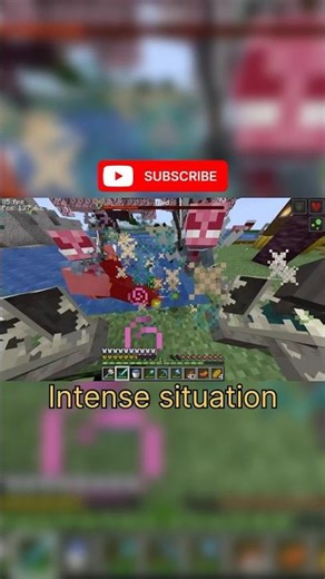 Intense Raid Fight in Minecraft 😱🔥 #Shorts