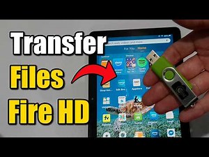 How to transfer files over USB on a Amazon Fire Tablet (Fast Tutorial)