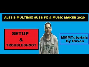 ALESIS MULTIMIX 8 MUSIC MAKER 2020 SETUP