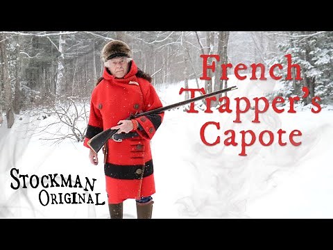 French Trapper's Capote (Whitney Blanket Wool Coat)