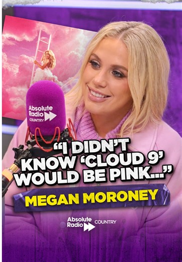 ‘Cloud 9’ was almost called 'Medicine' - and it was nearly orange/yellow not pink! @Megan Moroney told @Baylen Leonard all about her brand-new album. ✌️ . . . #MeganMoroney #Cloud9 #NewMusic #CountryMusic #Nashville