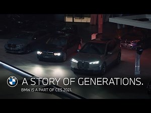 A story of generations. BMW is a part of CES 2021.
