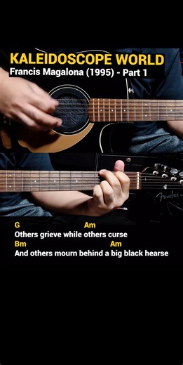 88K views · 1.1K reactions | Kaleidoscope World - Francis Magalona (1995) Easy Guitar Chords Tutorial with Lyrics Part 1 SHORTS REELS  #DocOTEPStudio #DocOtepGuitarTutorial | Doc OTEP Studio | Facebook