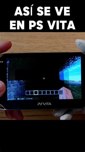 Minecraft en la PS Vita: ¡una locura total! #PSVita #Minecraft