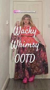 wonderful whimsical OOTD! sometimes I just have an urge to dress like this 😂 #dopaminedressing