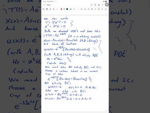 Seperation of variables