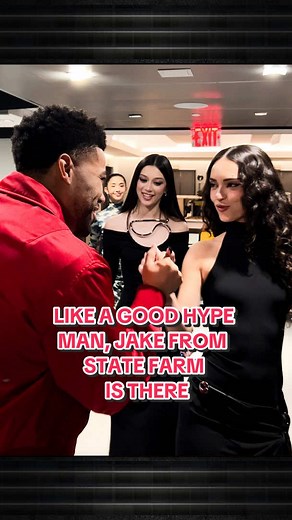 #StateFarmPartner Like a good hype man, @Jake from State Farm is there! @KATSEYE #KATSEYEonFallon #FallonTonight #KATSEYE