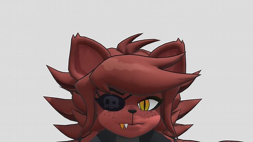 fnia-foxy-3d-model-cally3d - Download Free 3D model by enterprisecode041