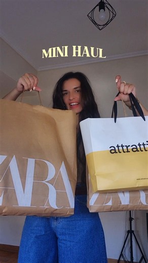 γρήγορο haul από Attrattivo και Zara 💛 #attrattivogreece #zara #haul #zarahaul #greekhaul