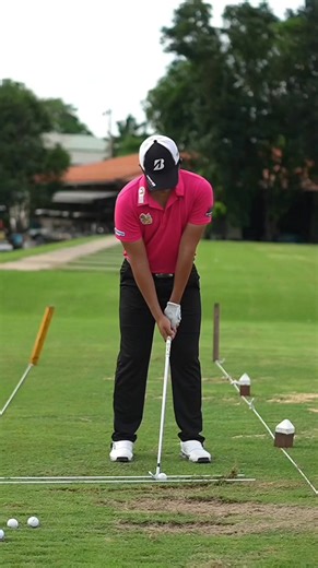 How he checks his club path without a Trackman. 😌 | Bura's World and the Road to PGA