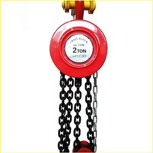 [Hot Item] 2 Ton Manual Construction Hoist Approved Chain Pulley Block