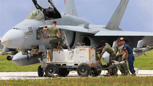 VMFA-224 Ordnance Loading - Valiant Shield 2024