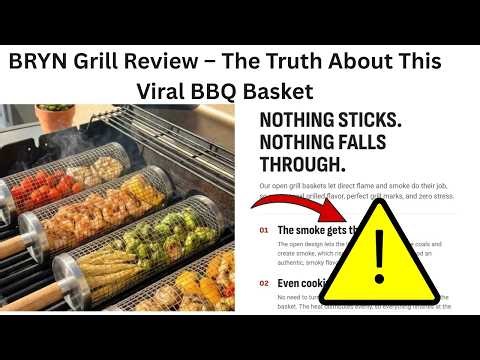 BRYN Grill Review – The Truth About This Viral BBQ Basket