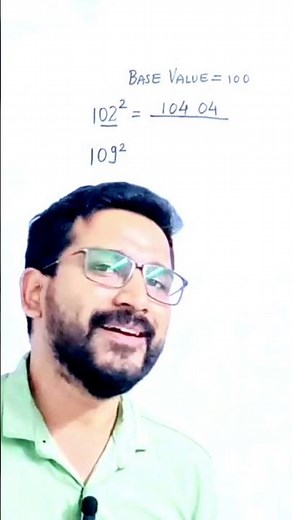 Square Trick for fast calculation | How to calculate squares fast | Maths Tricks fast calculation