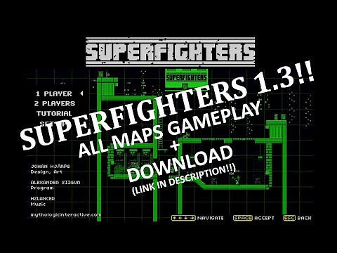 Superfighters v1.3 Gameplay [All Maps + Official Download link]