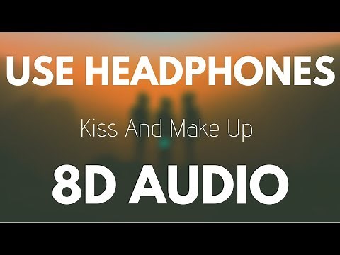 Dua Lipa & BLACKPINK - Kiss And Make Up (8D AUDIO)